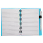 FSC® Recycled 5" x 7" Star Spiral Notebook with Pe