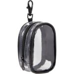 Round Clear Bag Charm