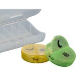 7 Day Recycled Travel Pill Organizer