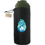 100% Recycled PET Fleece Blanket with RPET Pouch