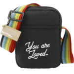 Rainbow RPET Crossbody Tote