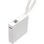 Recycled ABS 2000 mAh Power Bank with Type-C Cable