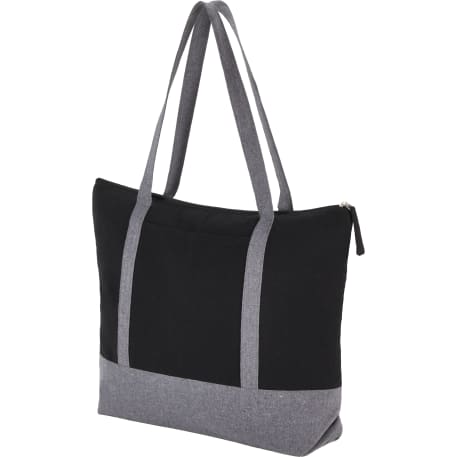 Repose 10oz Recycled Cotton Zippered Tote