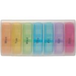 7 Day Recycled Travel Pill Organizer