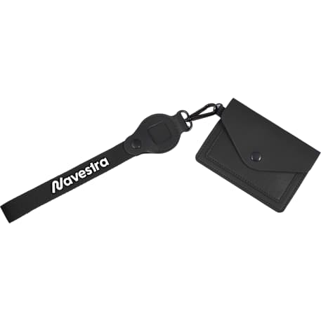 Recycled Wrist Lanyard with Card Holder Recycled Wrist Lanyard with Card Holder