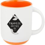 Isaac Ceramic Mug w/ Rubber Bottom 14oz