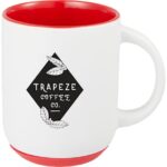 Isaac Ceramic Mug w/ Rubber Bottom 14oz