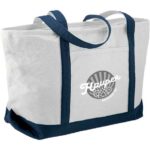 Baltic 18oz Cotton Canvas Zippered Tote