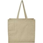 4oz Recycled Cotton Shopper Tote with Laminated