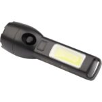 Solar Powered Rechargeable COB Flashlight