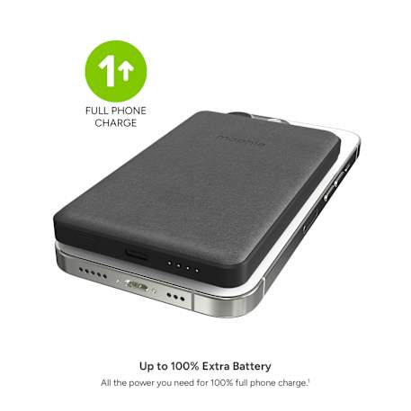 mophie® Snap+ Mini 5000 mAh Wireless Power Bank