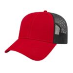 Cap America Two-Tone Trucker Mesh Back Cap