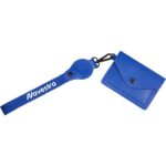Recycled Wrist Lanyard with Card Holder