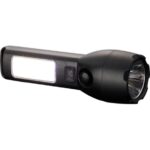 Solar Powered Rechargeable COB Flashlight