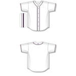 Full Button Baseball Jerseys BA5500-ATL-G01
