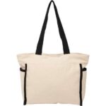 10oz Organic Cotton Accent Tote