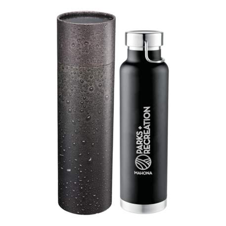 Thor Copper Vac Bottle 22oz With Cylindrical Box