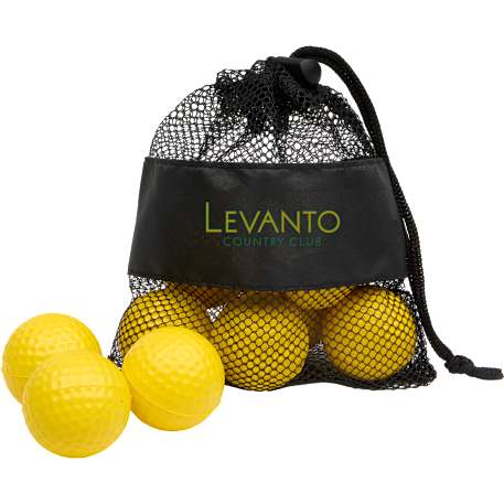 Golf Practice Balls with Mesh Pouch Golf Practice Balls with Mesh Pouch