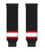 Knitted Striped Hockey Socks HS630-G11