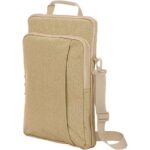 Vertical Recycled Messenger Bag