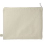 Organic Cotton Flat Travel Pouch