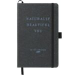 FSC® Mix 5.5" x 8.5" Recycled Leather Bound Journa
