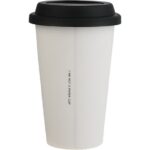 I'm Not a Paper Cup 10oz Ceramic Tumbler w/ Lid