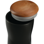 Reno Double Wall Ceramic Tumbler w/Wood Lid 10oz