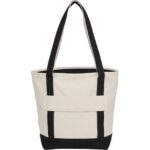 Recycled 12oz Zip Top Canvas Tote