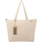 FEED Organic Cotton Zippered Tote