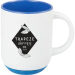 Isaac Ceramic Mug w/ Rubber Bottom 14oz