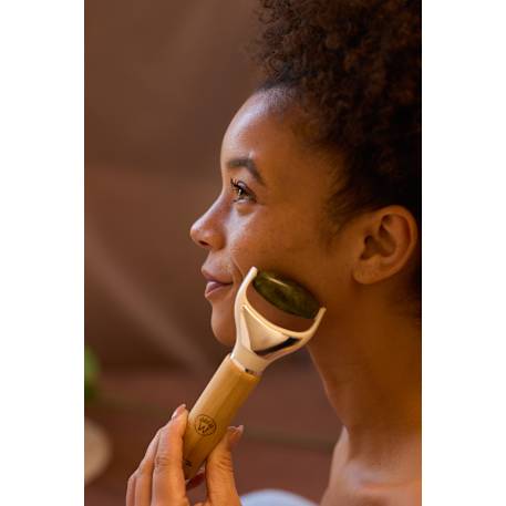 Wellable™ FSC® Bamboo 3-in-1 Face Body & Roller Se