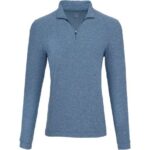 WELLABLE Men's Knit 1/4 Zip