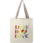 Rainbow Recycled 6oz Cotton Convention Tote