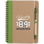 FSC® Mix 5" x 7" Eco Spiral Notebook with Pen