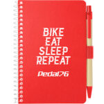 FSC® Mix 4" x 6" Pocket Spiral Notebook with Pen