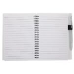 FSC® Recycled 5" x 7" Star Spiral Notebook with Pe
