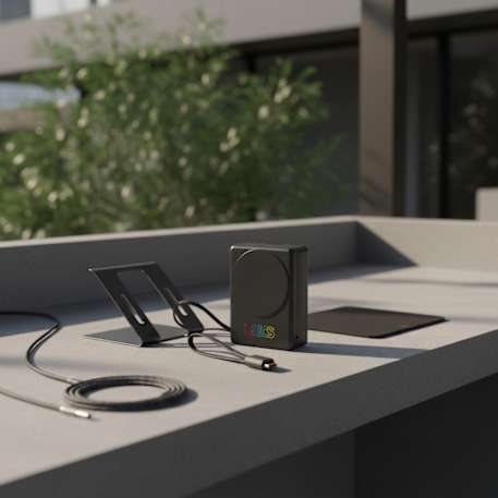 5000 mAh 15W MagClick Power Bank with Wall Charger