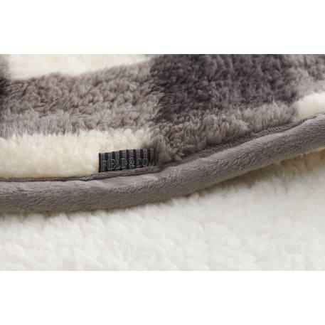 Field & Co.® Double Sided Plaid Sherpa Blanket