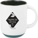 Isaac Ceramic Mug w/ Rubber Bottom 14oz