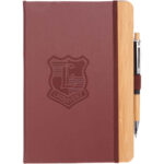 5.5” x 8.5” FSC® Recycled Bamboo Fiber PU Journal