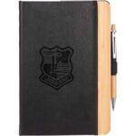 5.5” x 8.5” FSC® Recycled Bamboo Fiber PU Journal