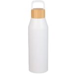 Aspen 24 oz Recycled Bottle w/ FSC® 100% Bamboo Li
