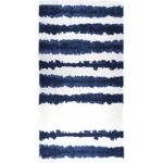 Good Vibes Cabana Stripe Beach Towel