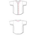 Full Button Baseball Jerseys BA5500-BOS-G01