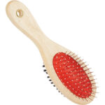 PawSpa Wood Dual Sided Pet Brush