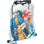 Rally Clear Drawstring Bag