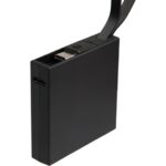 Recycled ABS 2000 mAh Power Bank with Type-C Cable