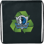 Evergreen Non-Woven Drawstring Bag