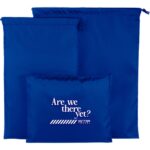 Recycled Travel Bag Set
